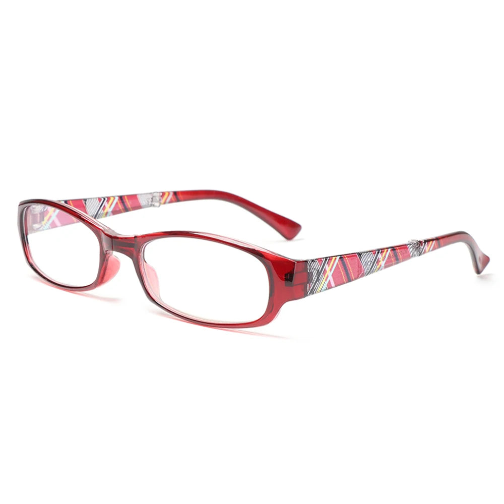 Fashion Design Blue Light Blocking Reading Glasses Men Women Folding Round Frame Presbyopic Eyeglasses with Case +1.0~4.0