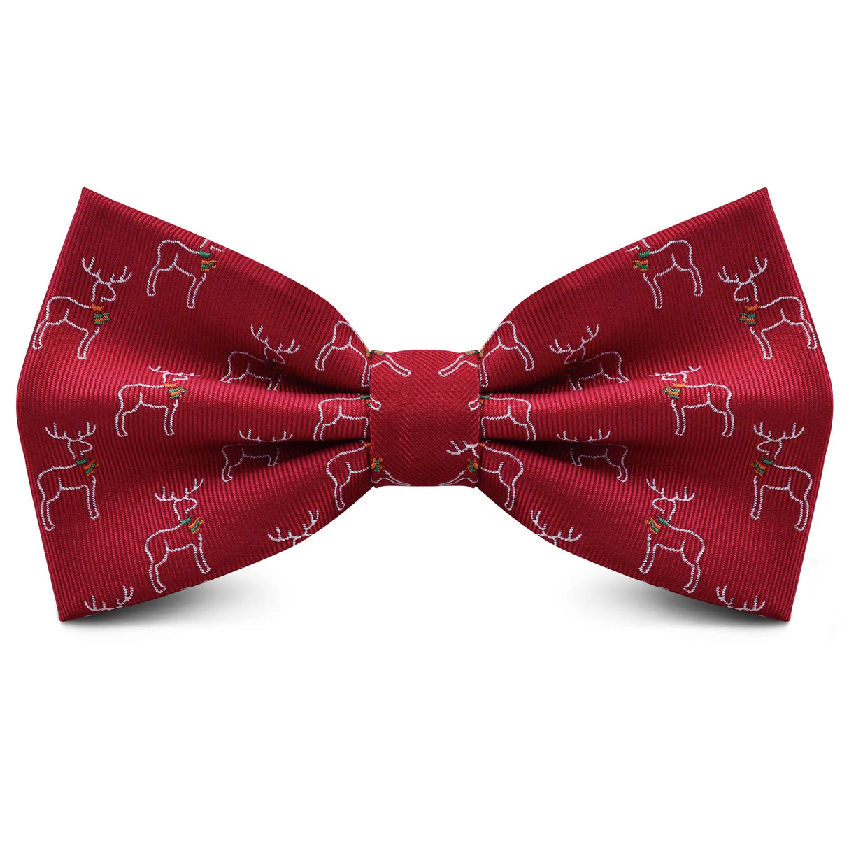 Christmas Bow tie for Men Women Snowmen Christmas Tree Bow knot Pre-tied Adult Silk Jacquard Bowtie Double Fold Cravats Party