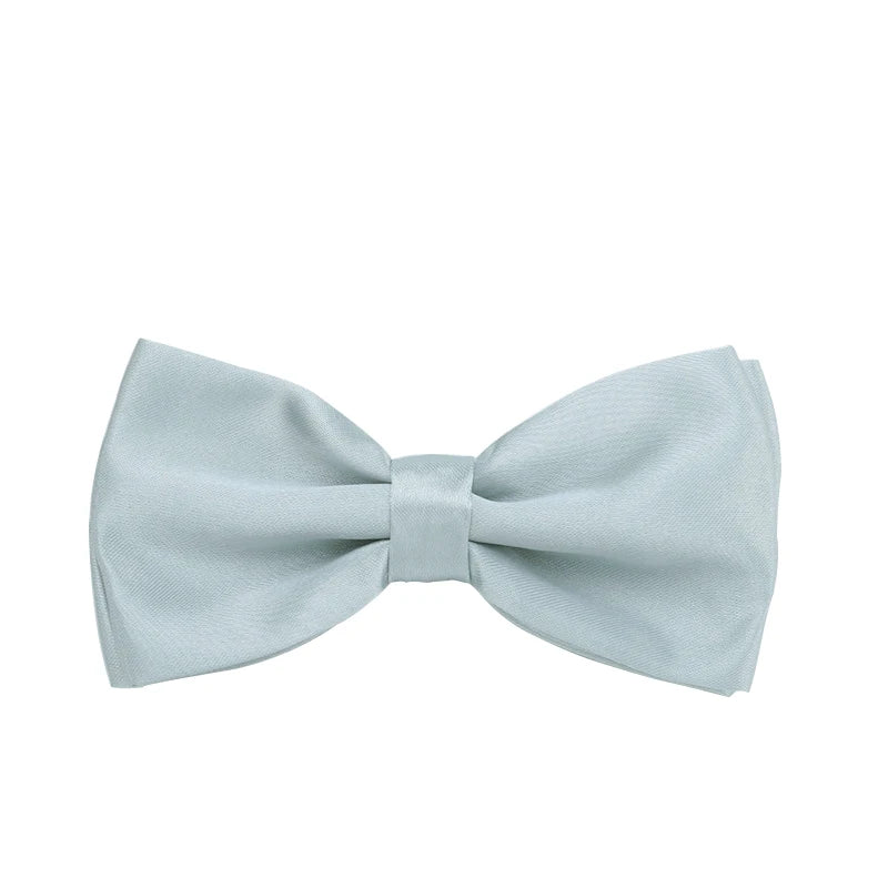 HUISUI 2024 New 43 Color Suit Bow Tie Wedding Gift Solid Party Classic Butterfly Cravat Wholesale Polyester Material Bowtie