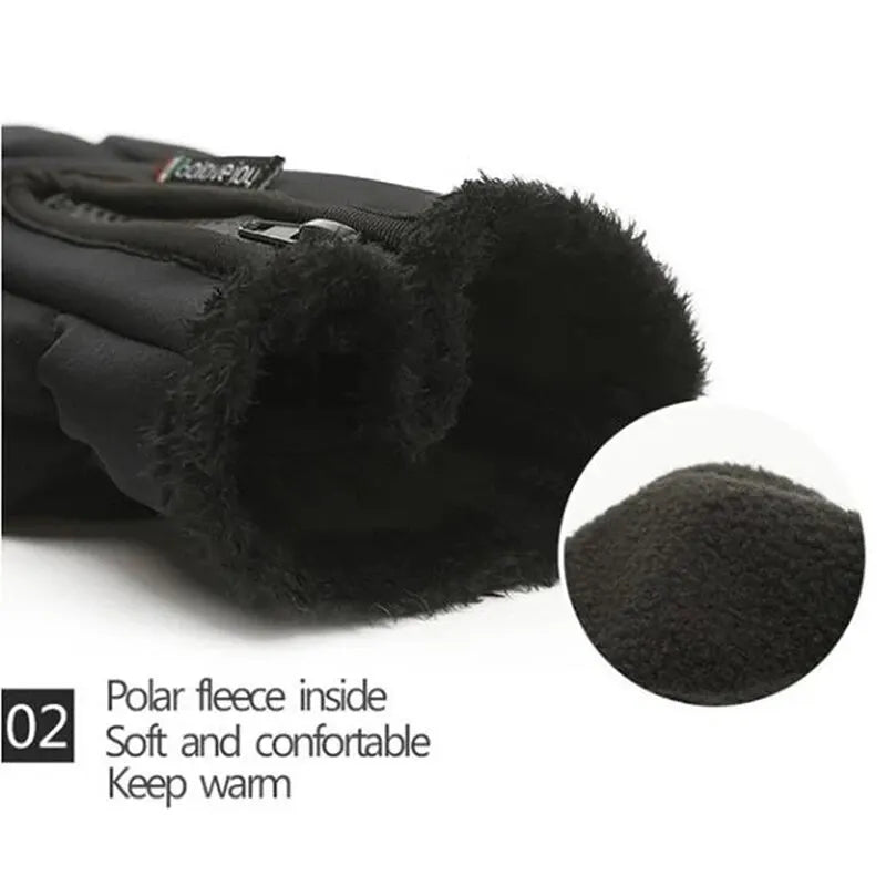winter gloves men women black work Touch Screen gloves driving gloves men snow fishing waterproof hand warmers gloves gym glove