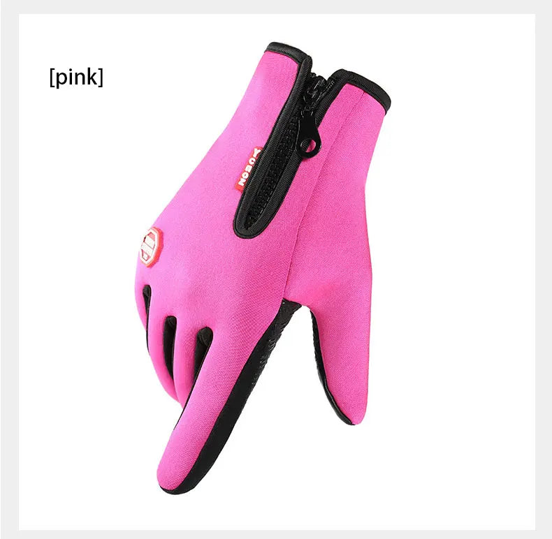 Gants de cyclisme d'extérieur, pour plus de chaleur et antidérapants en automne et en hiver