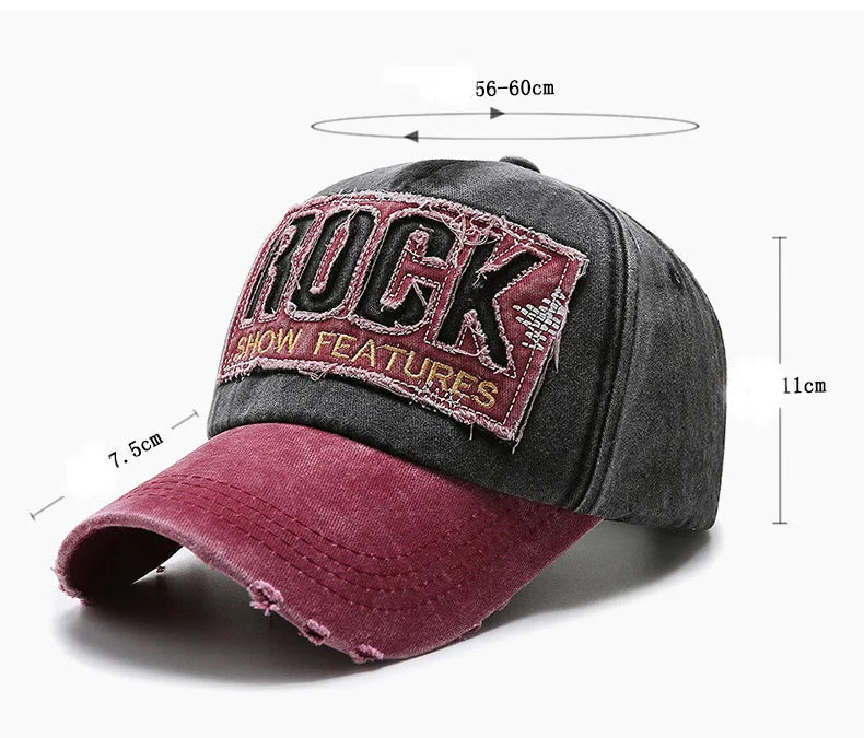 Casquette de baseball en denim délavé pour hommes et femmes, version coréenne, printemps et automne, mode décontractée, chapeau de soleil, site officiel