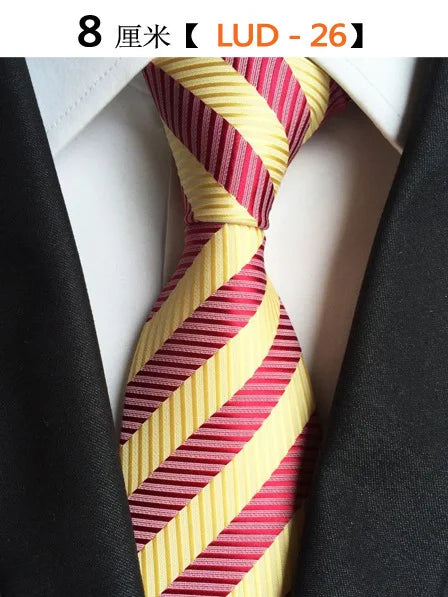 68 Colors NEW 8cm Tie for Man Tie Luxury Striped Flower Business Neck Tie Suit Cravat Wedding Party Necktie Men Gift