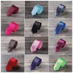Cravate ultra fine en satin de 3 cm, couleur unie, rouge, jaune, noir, faite à la main, tendance, pour homme, idéale pour une fête de mariage