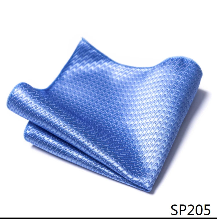 Vangise Brand Newest style Silk Hanky Man Floral Gray Fit Business lover's day Pocket Square Handkerchiefs
