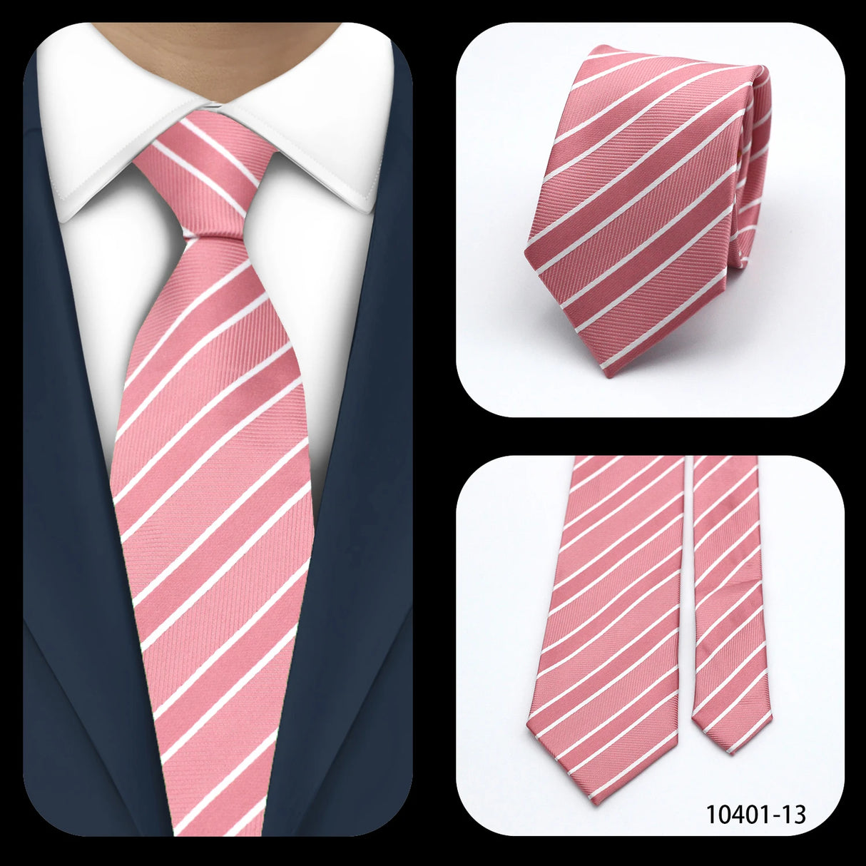 Cravates élégantes à pois pour hommes LYL 7 cm, cravate de luxe avec imprimé géométrique, cadeau pour invités, accessoires de festival pour gentleman