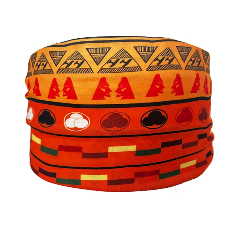 Boho Headbands For Women Fashion Wide Headscarf Bohemian Yoga Workout Head Bands Hair Accessories Band