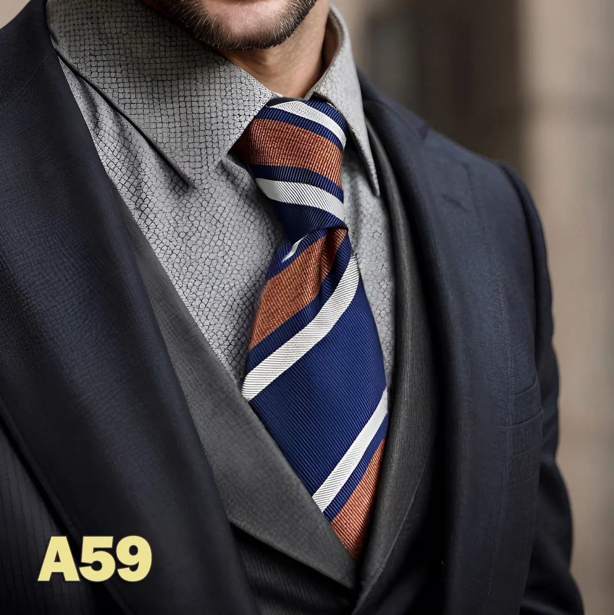 Cravates classiques jaunes et marron pour hommes, tenue de soirée, mariage, école, livraison directe