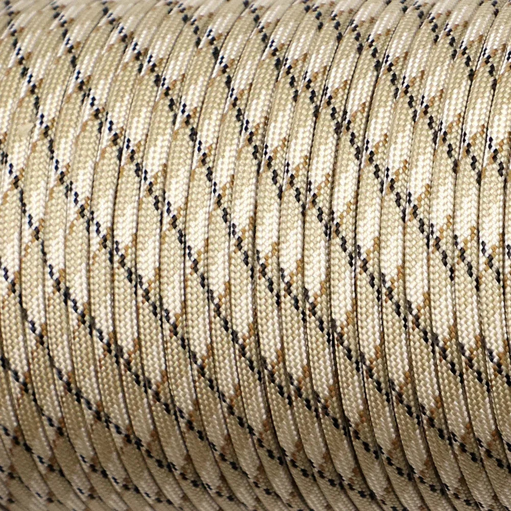 550 Military Paracord 7 Strand 4mm Tactical Parachute Cord Camping Accessories Outdoor Survival DIY Bracelet Rope
