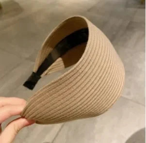 Black Wide-brimmed Headband Toothed Non-slip Hair Band White Hair Sports Makeup Headbands for Women Diademas Hairband