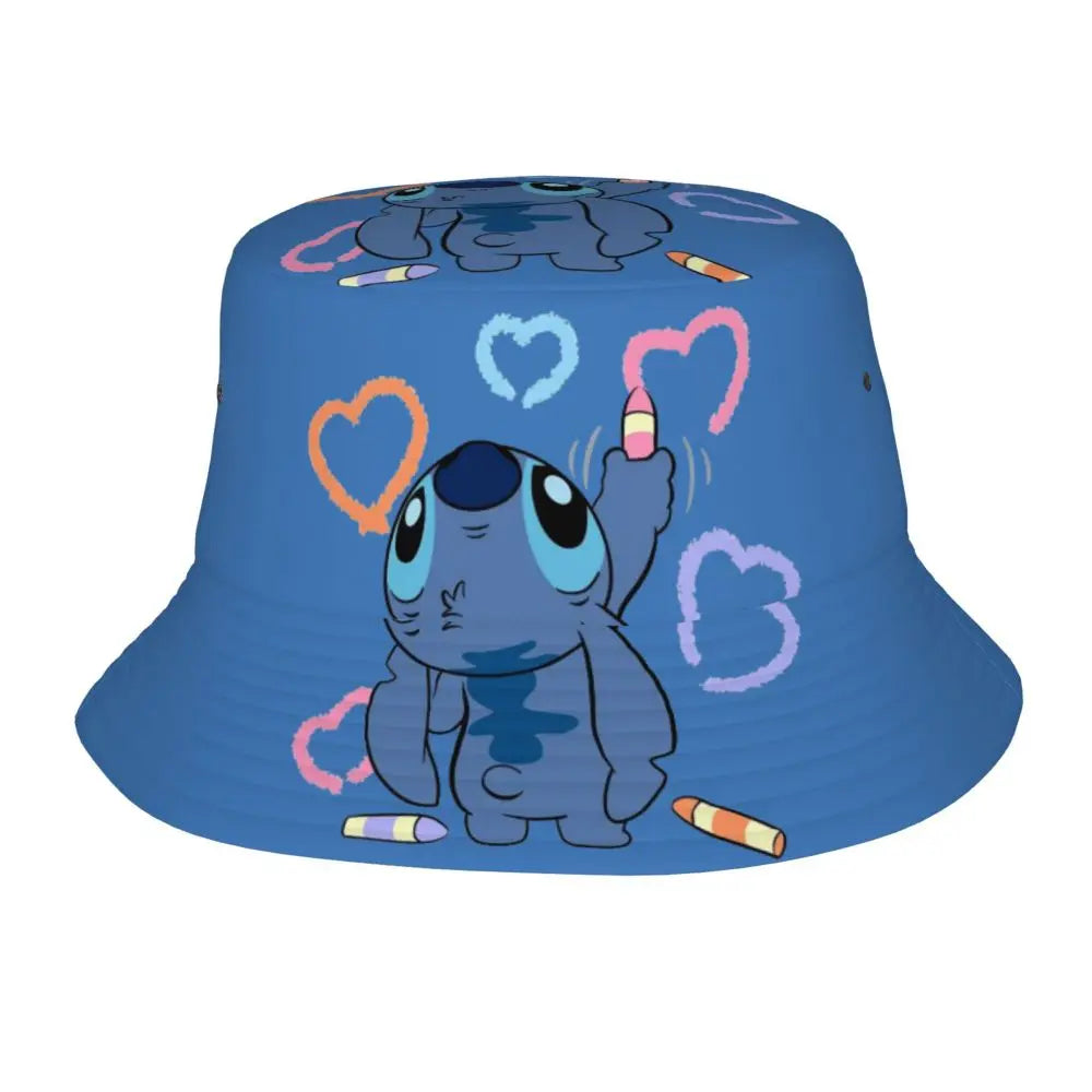 Bob unisexe Kawaii, accessoire de dessin animé amusant, chapeau bob pour la plage, couvre-chef léger