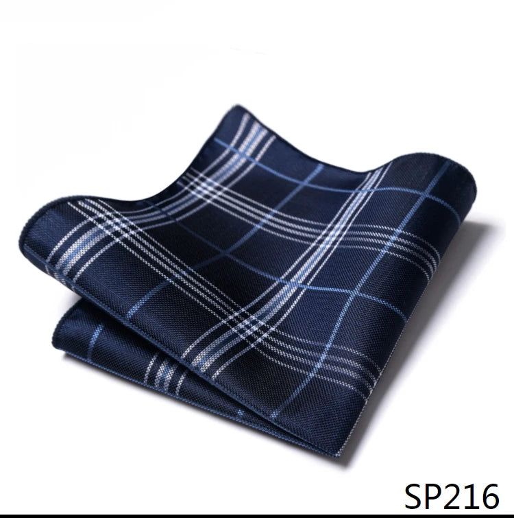Vangise Brand Newest style Silk Hanky Man Floral Gray Fit Business lover's day Pocket Square Handkerchiefs