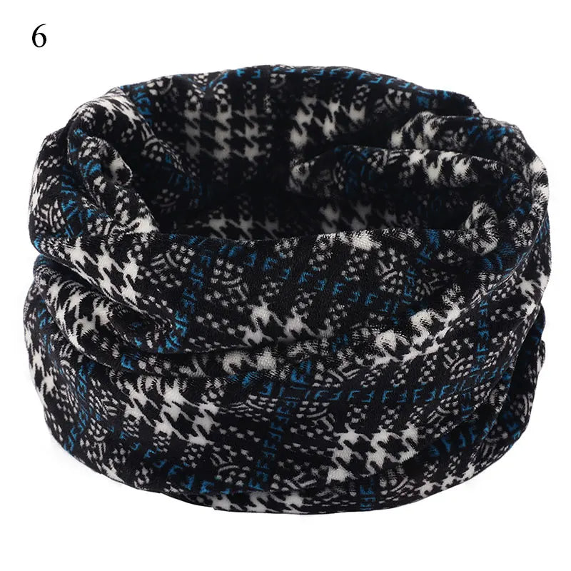 Doppellagiger gestrickter Plüschschal für Unisex, Winter, fester, wärmerer Halsschutz, winddicht, multifunktional, weich, modisch, für den Außenbereich