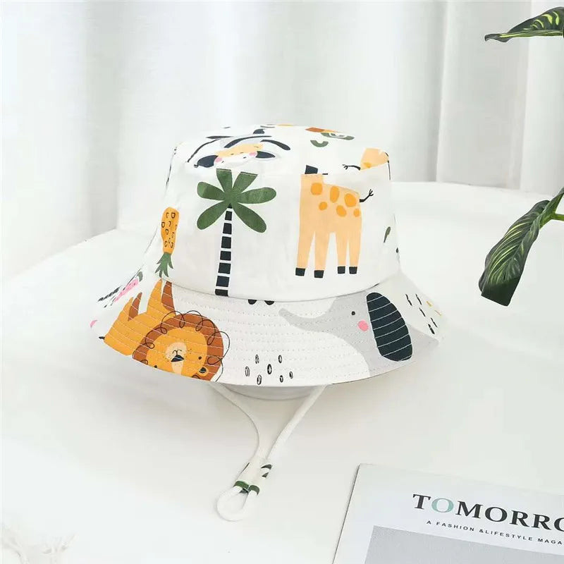 Chapeau Panama d'été pour bébé fille, chapeau de pêcheur pour garçon, chapeau de soleil pour bébé, chapeau seau UV d'extérieur pour enfants, bonnets pour tout-petits