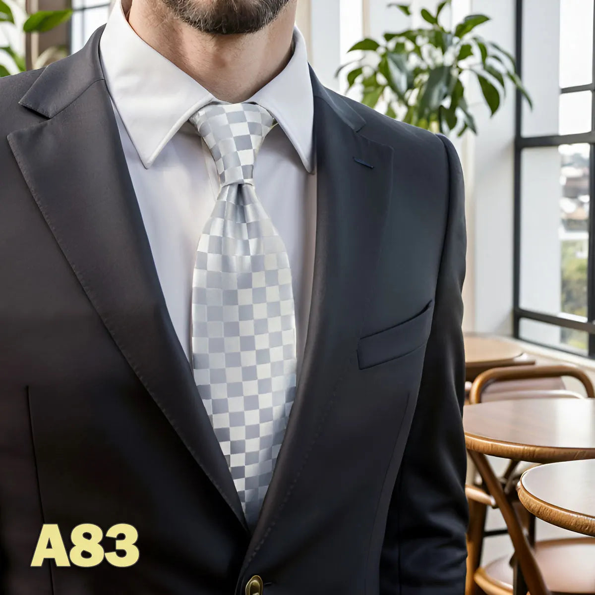 Cravates classiques jaunes et marron pour hommes, tenue de soirée, mariage, école, livraison directe