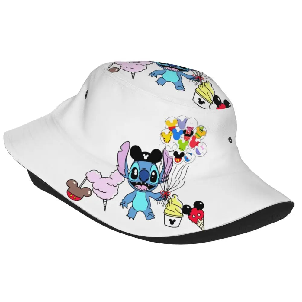 Bob unisexe Kawaii, accessoire de dessin animé amusant, chapeau bob pour la plage, couvre-chef léger