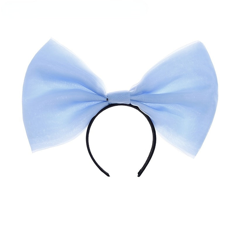 Bow Headband Bowknot Hair Bands Women Party Decoration Cosplay Costume Headwear Headpiece Birthday Accessories Halloween