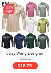 Barry.Wang Nouveauté Soie Hommes Cravate Mouchoir Boutons de Manchette Ensemble Jacquard Animal Dinosaure Chauve-Souris Gravat Cravate Pour Homme Mariage Affaires