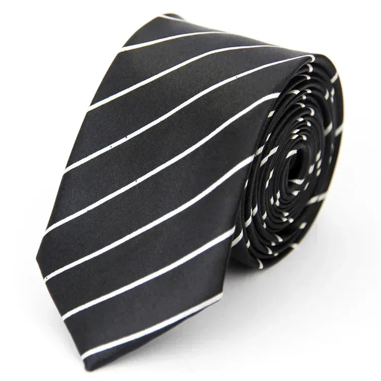 Narrow Ties for Men Women 5cm (2") Skinny Wedding Black Blue Red Pink White Purple Green Gray Piano Skull Slim Necktie