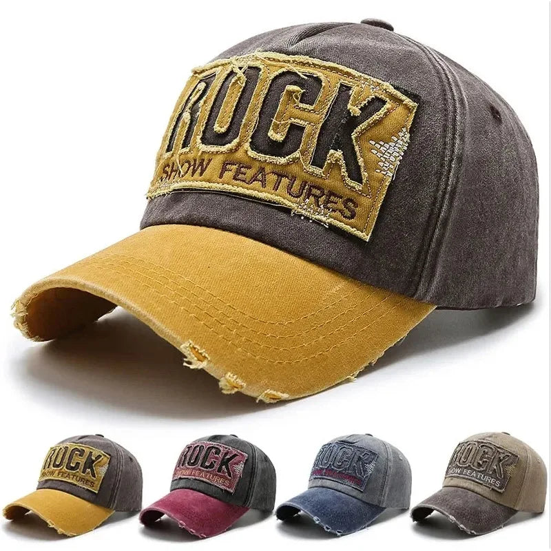 Casquette de baseball en denim délavé pour hommes et femmes, version coréenne, printemps et automne, mode décontractée, chapeau de soleil, site officiel