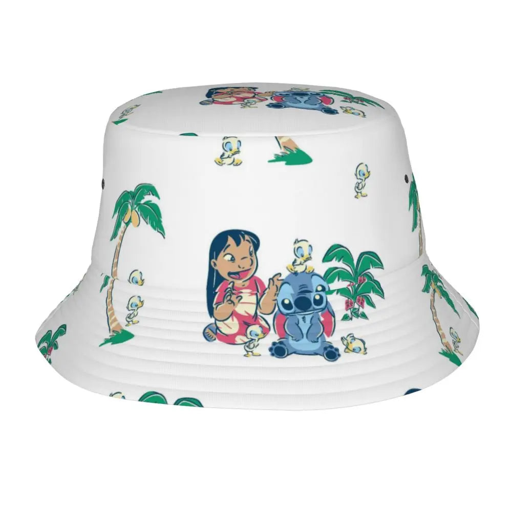 Bob unisexe Kawaii, accessoire de dessin animé amusant, chapeau bob pour la plage, couvre-chef léger