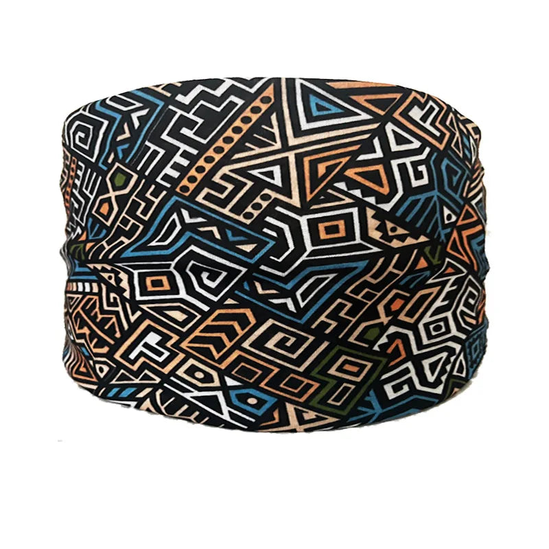 Boho Headbands For Women Fashion Wide Headscarf Bohemian Yoga Workout Head Bands Hair Accessories Band