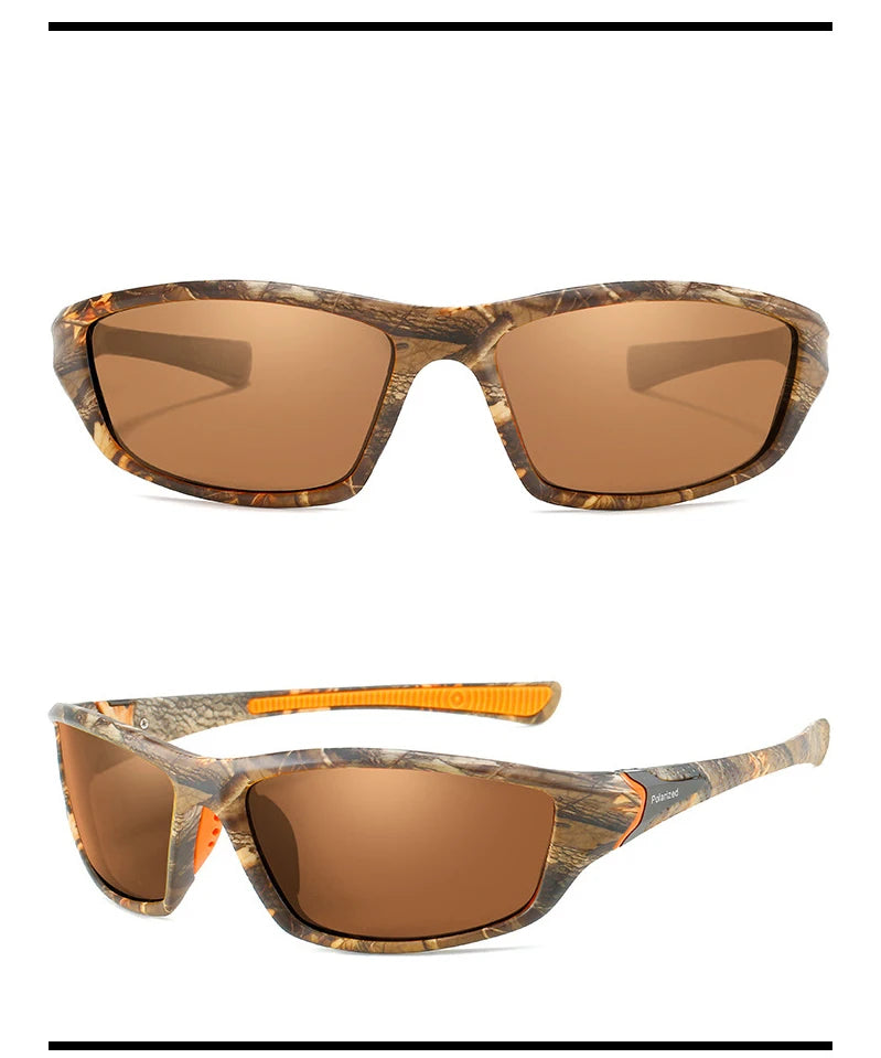 2023 High Definition Polarized Sunglasses for Men Women Outdoor Sport Fishing Sun Glasses UV400 Protection Driving Eyeglasses