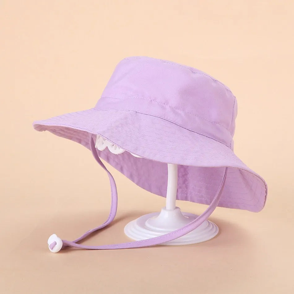 Newborn Baby Hats Boys Girls Panama Summer Kids Sun Hat Infant Beach Fisherman Bucket Hat Children Breathable Outdoor Hats
