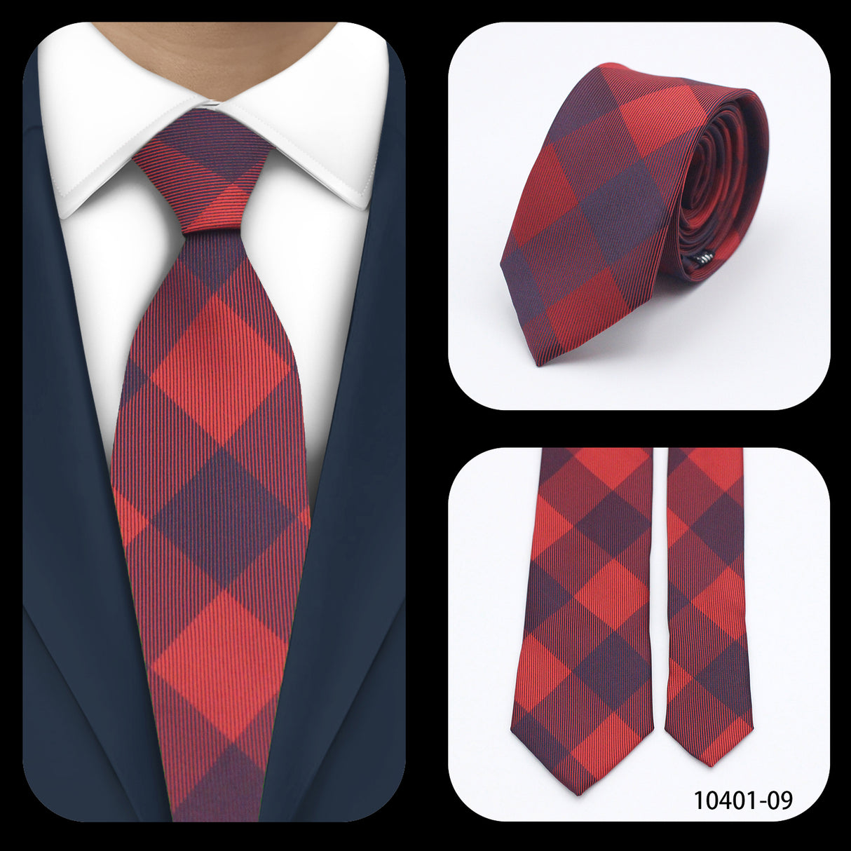 Cravates élégantes à pois pour hommes LYL 7 cm, cravate de luxe avec imprimé géométrique, cadeau pour invités, accessoires de festival pour gentleman