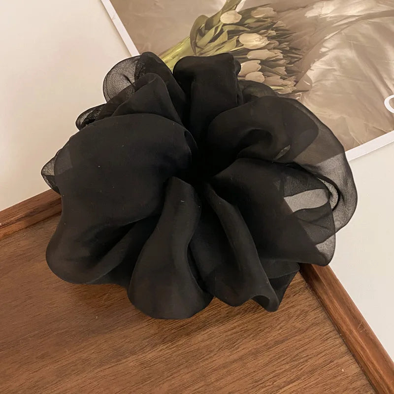 Pince à cheveux en maille pour femme, élégante, en forme de nœud, accessoire pour cheveux, cadeau idéal