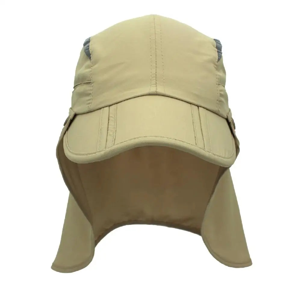 Casquette de protection solaire UPF 50+ pour enfants et garçons, chapeau de pêche réglable et amovible à séchage rapide avec rabat pour le cou