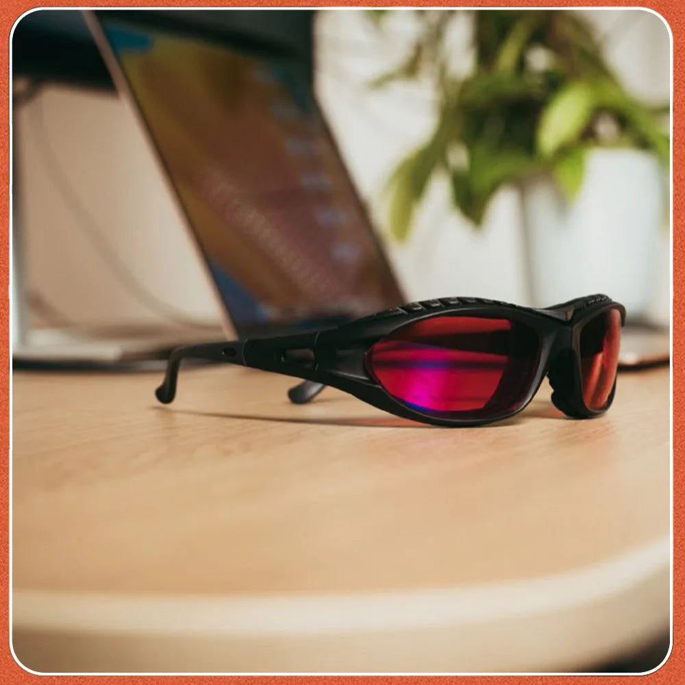 Red Lens,Orange Lens 100% Blue Light Blocking Goggles Glasses Gaming Glasses Anti fatigue fashion Phone Eyeglasses
