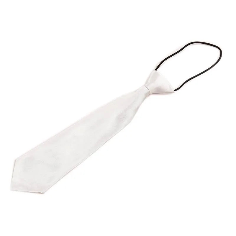 1 pièce, cravate classique tendance pour garçon, costume classique pour enfant, nœud papillon réglable, rouge, noir, blanc, pour enfant, 11 couleurs unies