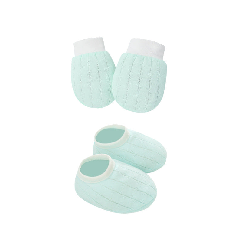 Conjunto de 2 o 3 gorros para bebé de primavera y otoño con forma de oreja, guantes y calcetines, gorros para recién nacidos, accesorios de fotografía informales, gorro de dormir a la moda.