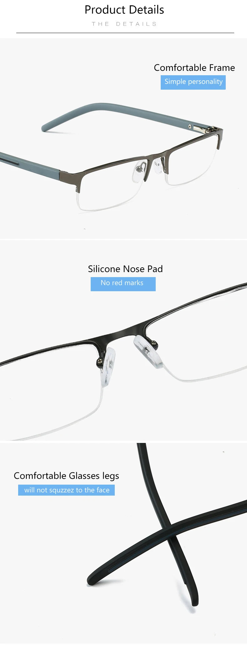 Titanium Alloy Frame Presbyopic Glasses Women Far Sight Eyeglasses Finished Optical Business Reading Eyewear Diopter +1.0 TO+4.0