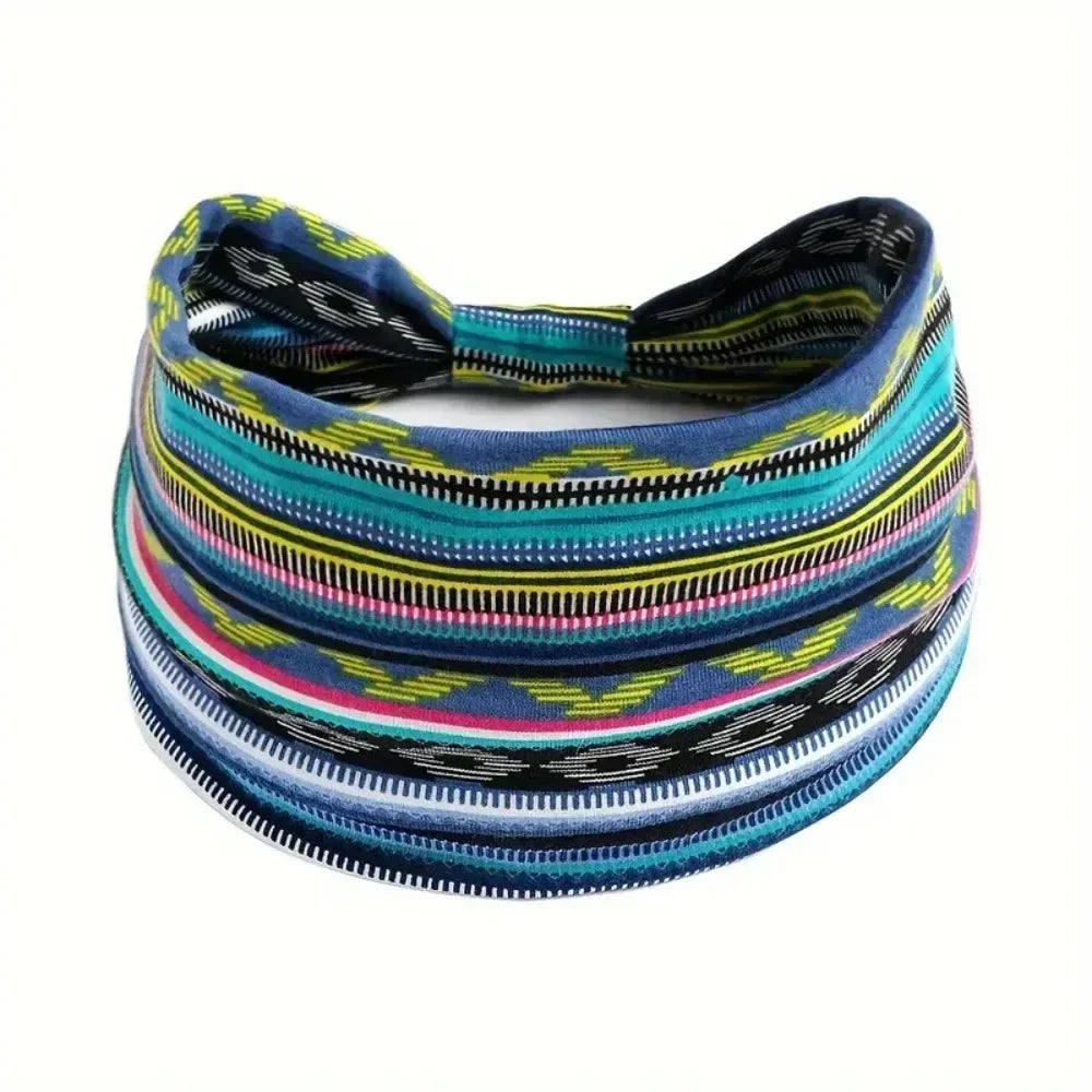 Fashion Yoga Hair Bands Headbands for Women Extra Large Turban Workout Headband Boho Twisted Thick Hair Accessories