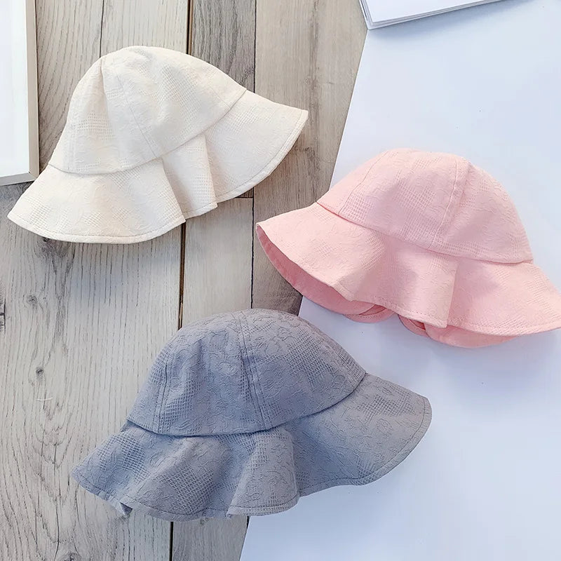Chapeau de princesse pour bébé fille, grand nœud, casquette d'été pour bébé fille, chapeau de soleil à large bord pour voyage, accessoires pour enfants de 1 à 3 ans