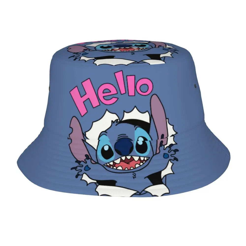 Bob unisexe Kawaii, accessoire de dessin animé amusant, chapeau bob pour la plage, couvre-chef léger