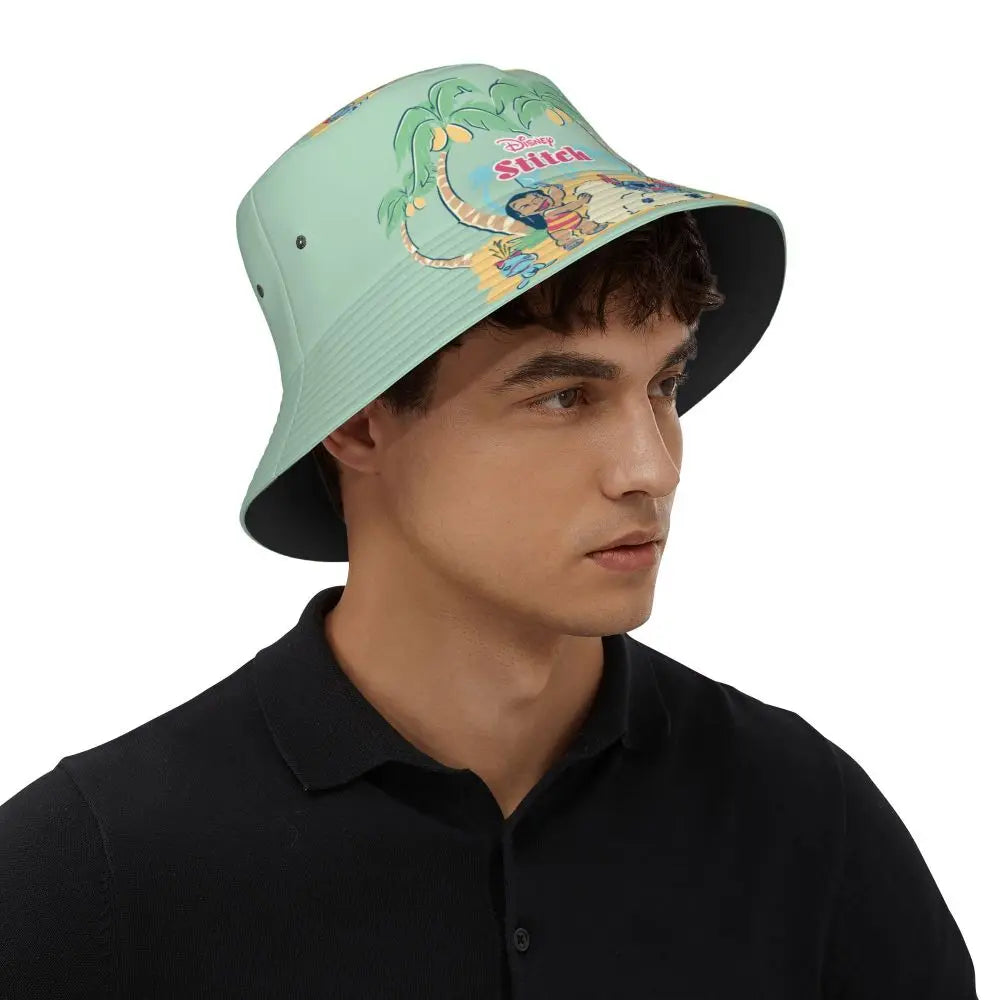 Bob unisexe Kawaii, accessoire de dessin animé amusant, chapeau bob pour la plage, couvre-chef léger