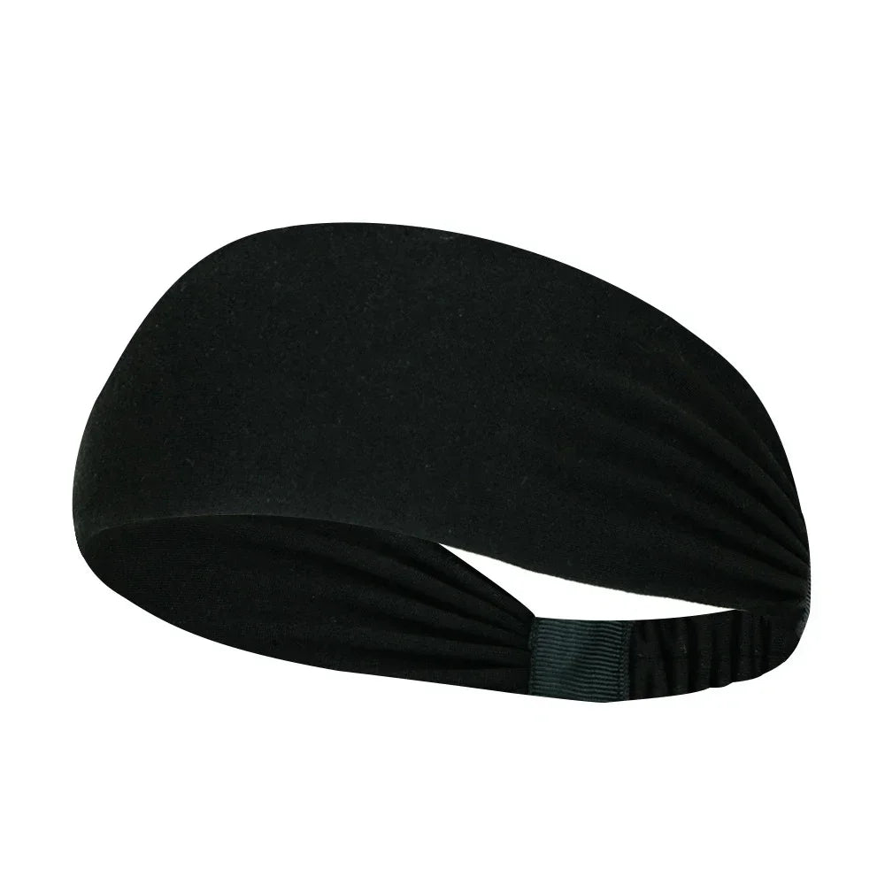 Sports Headbands for Men Women 1PC Non-Slip Moisture Wicking Workout Sweatband Fitness Running Cycling Football Yoga Hairband