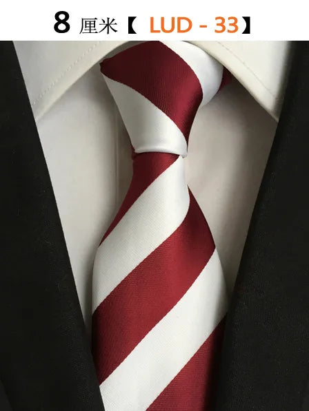 68 Colors NEW 8cm Tie for Man Tie Luxury Striped Flower Business Neck Tie Suit Cravat Wedding Party Necktie Men Gift