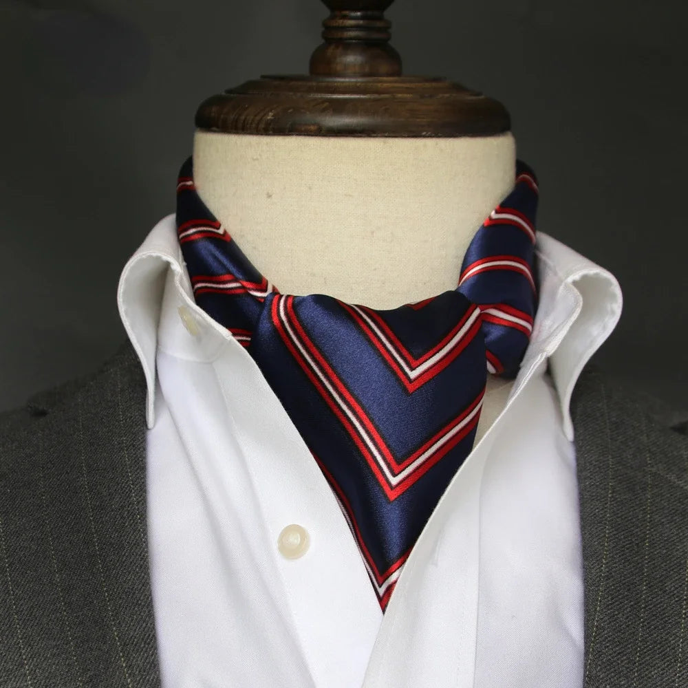 Foulard en soie britannique pour hommes, petite serviette carrée, foulard en soie satinée, foulard pour hommes, style coréen, printemps-automne, affaires pour hommes