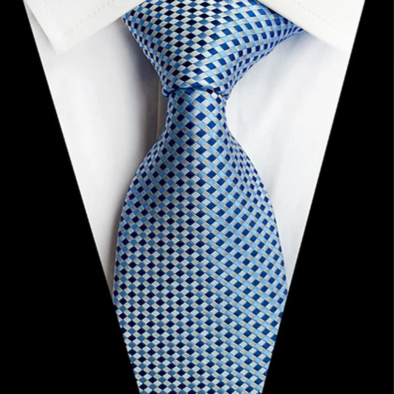 68 Colors NEW 8cm Tie for Man Tie Luxury Striped Flower Business Neck Tie Suit Cravat Wedding Party Necktie Men Gift