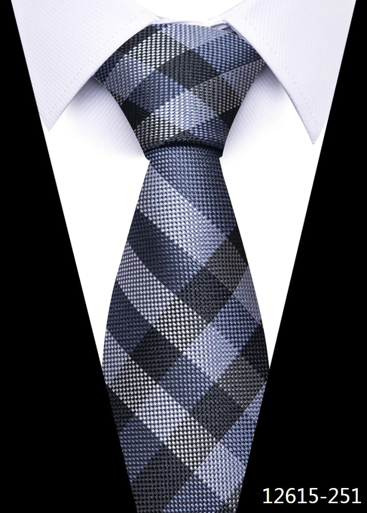 Cravate pour homme, 7,5 cm, de luxe, gris foncé, accessoires de mariage, à pois, pour le travail