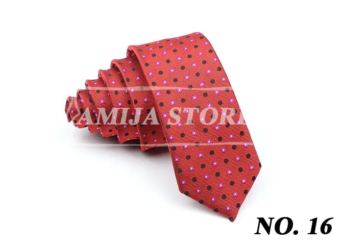 Cravates fines pour hommes et femmes, cravate fine à rayures, motif cachemire, 5 cm, tenue décontractée pour fête, mariage, col étroit, accessoire masculin