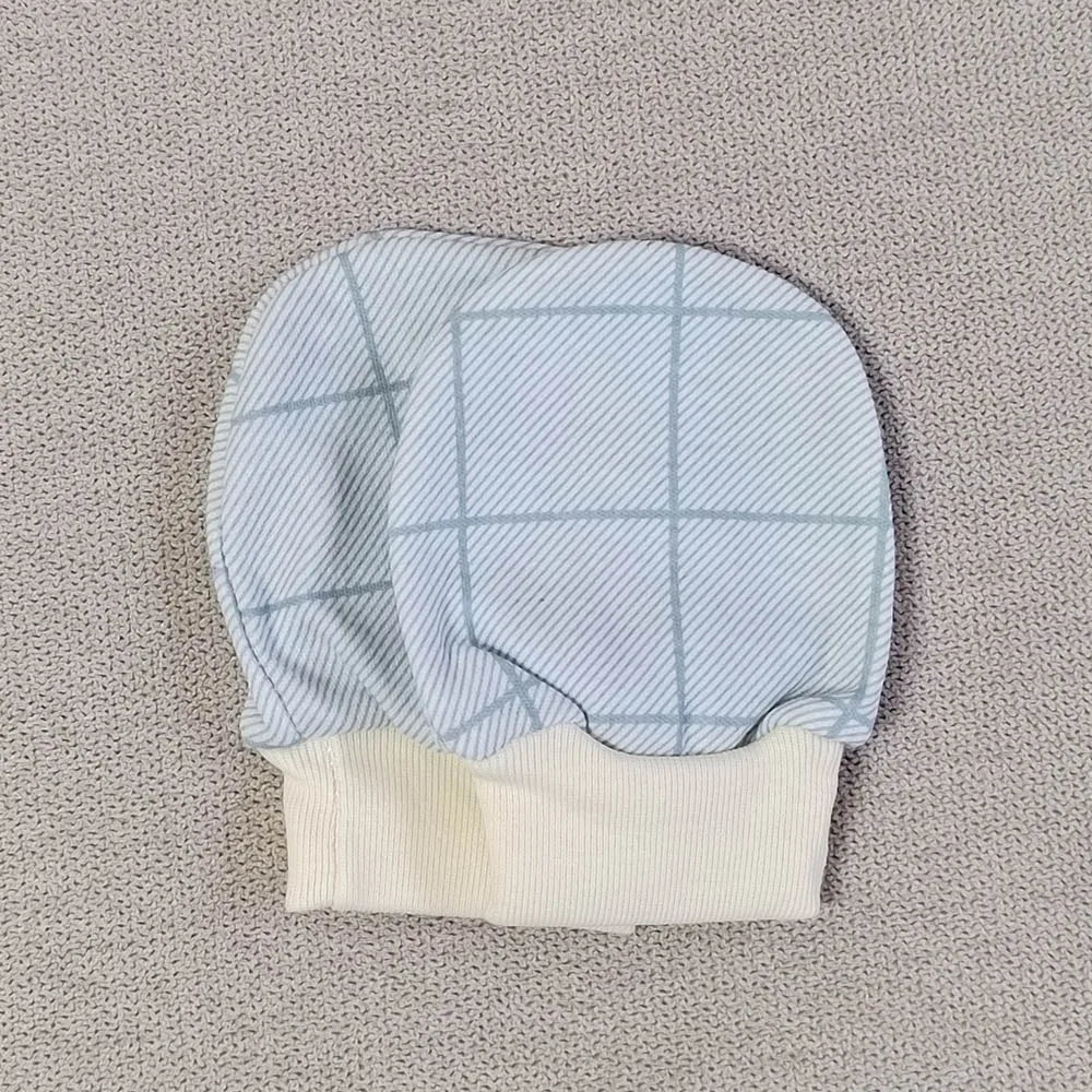 Lot de 5 paires de gants pour nouveau-né, moufles anti-rayures, en coton, unisexes, pour garçons et filles, de 0 à 3 mois