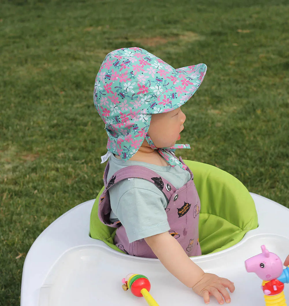 Children's Bucket Hats Adjustable Summer Baby Quick-drying Cap Wide Brim Beach Travel UV Protection Outdoor Essential Sun Caps