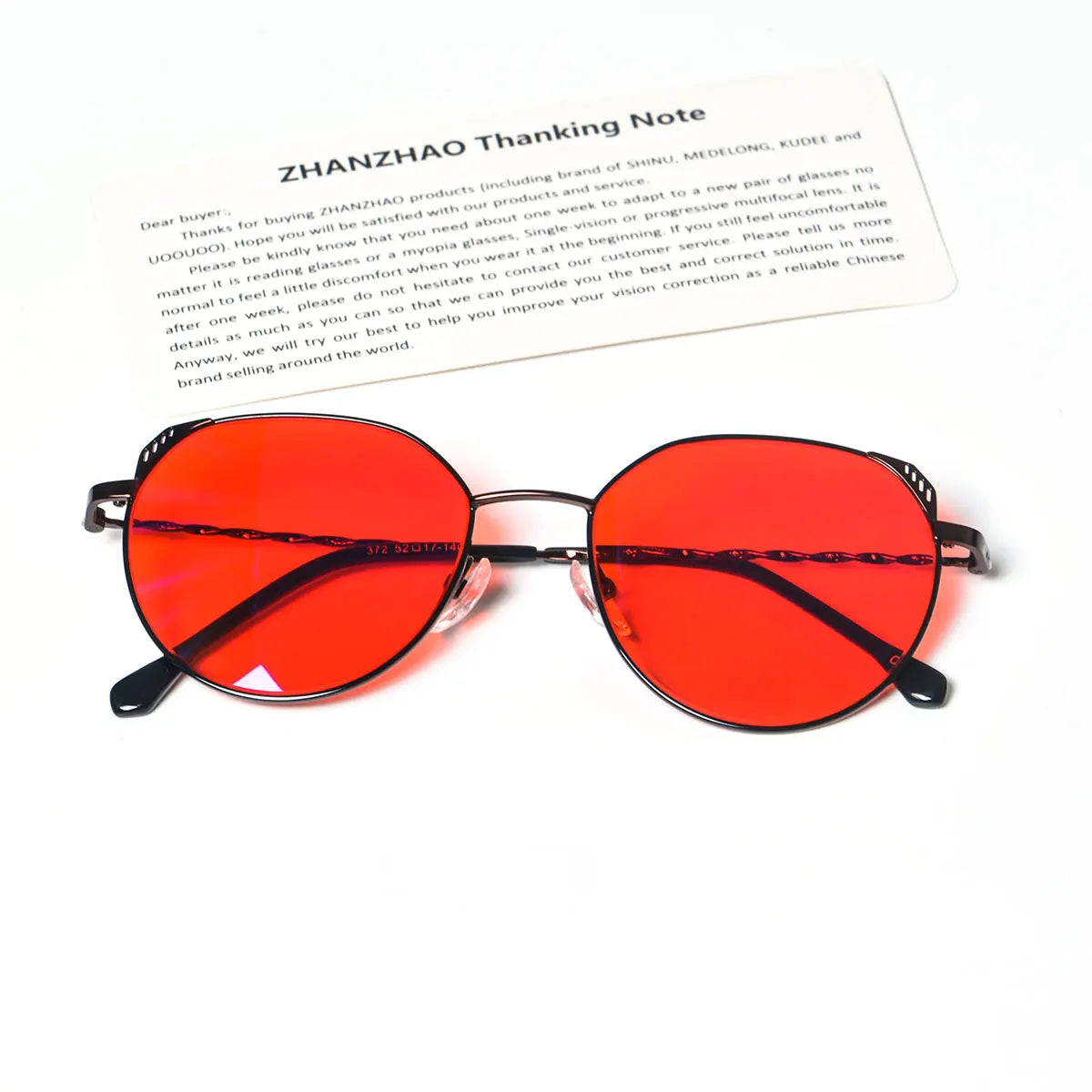 Good Sleep Blue Light Blocking Glasses Men Women Red Lenses Anti Green Light Eliminate Eye Strain Glasses Bluelight clear lens