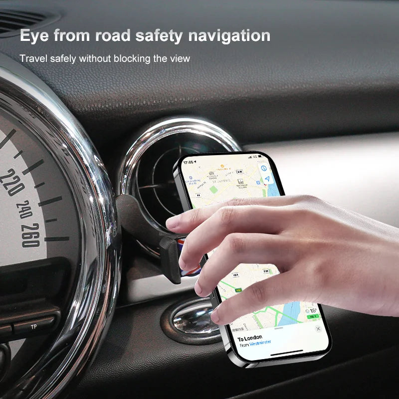 Car Air Vent Outlet Phone Holder For MINI Cooper F54 F55 F56 F57 R55 R56 R57 R60 R50 R52 R53 Car Mount Accessories 