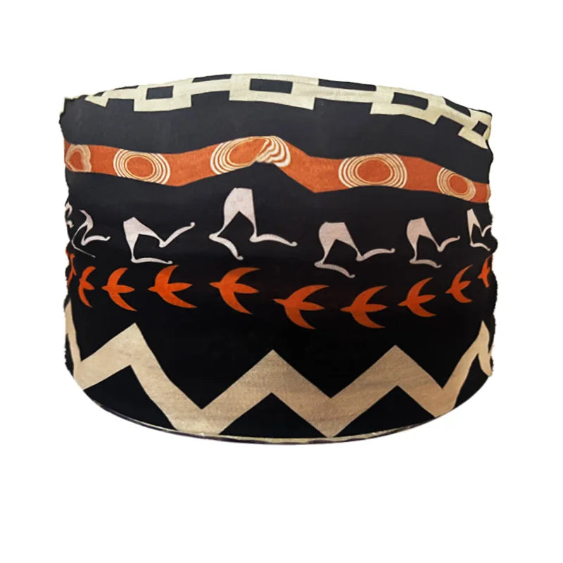 Boho Headbands For Women Fashion Wide Headscarf Bohemian Yoga Workout Head Bands Hair Accessories Band